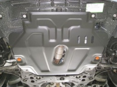 Защита алюминиевая Alfeco для картера и КПП Chevrolet Aveo II T300 2012-2021